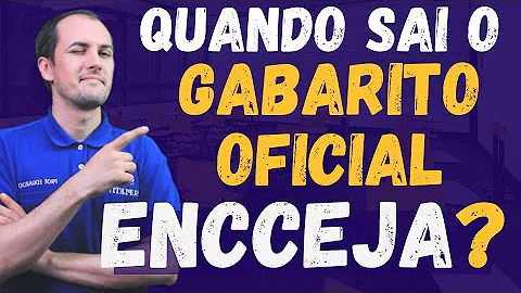 Quando abre a inscrição para o Encceja 2020?