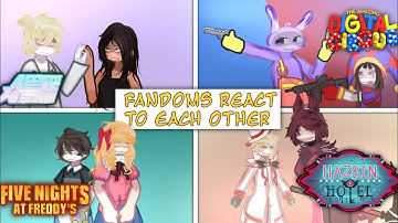 — Fandoms react to each other✨ || INTRODUCTION 🍒 || Radioapple || 🌟 E N J O Y 🌟