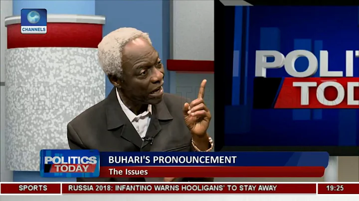 June 12 Declaration Just An Aspect Of People's Expectation From Buhari-- NADECO Leader Pt.2