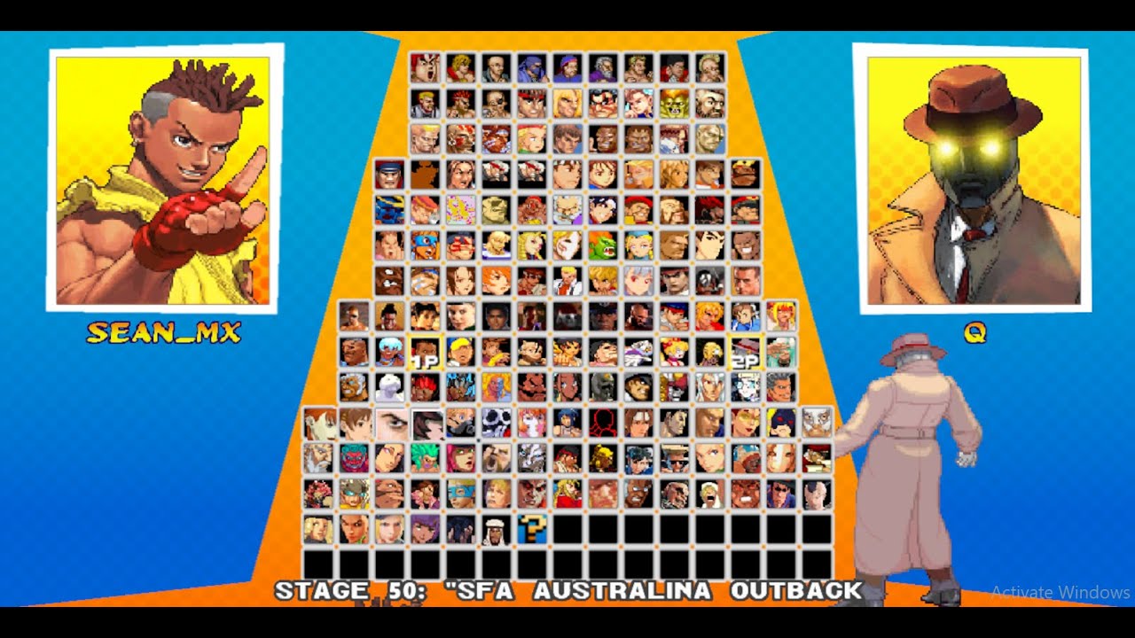 Street Fighter Xtreme - Sean[SF3] vs Q[SF3]