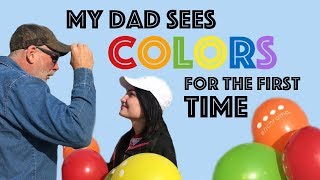 My Dad sees Color for the first time with EnChroma Glasses