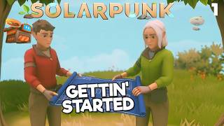 The most relaxing "survival" game ever?! | SolarPunk Multiplayer