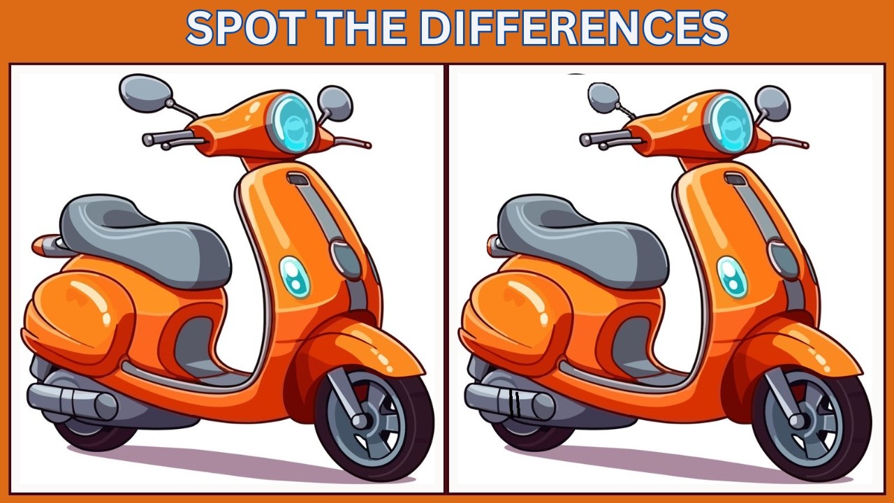 Spot the 3 Differences | 10 Brain Teasers to Test Your IQ