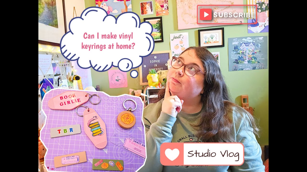 studio-vlog-14-how-to-make-magnetic-bookmarks-and-keyrings-without-a