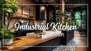 Industrial Kitchen Design 🔧 Edgy, Functional & Trendy Ideas for a Bold Look! Industrial Kitchen Design 🔧 Edgy, Functional & Trendy Ideas for a Bold Look!