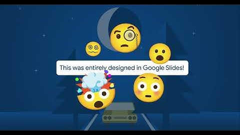 Believe it or not, the above image was made entirely within #GoogleSlides.