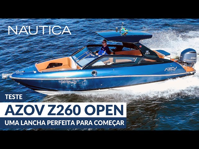 ※２号艇　※ Azov Z260 Open Review: A boat that surprises | NÁUTICA - YouTube