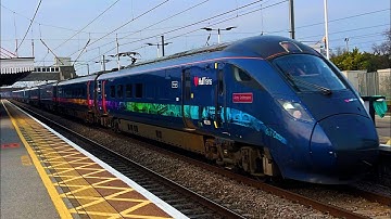 Trains at Newark Northgate, ECML, 18/02/2025