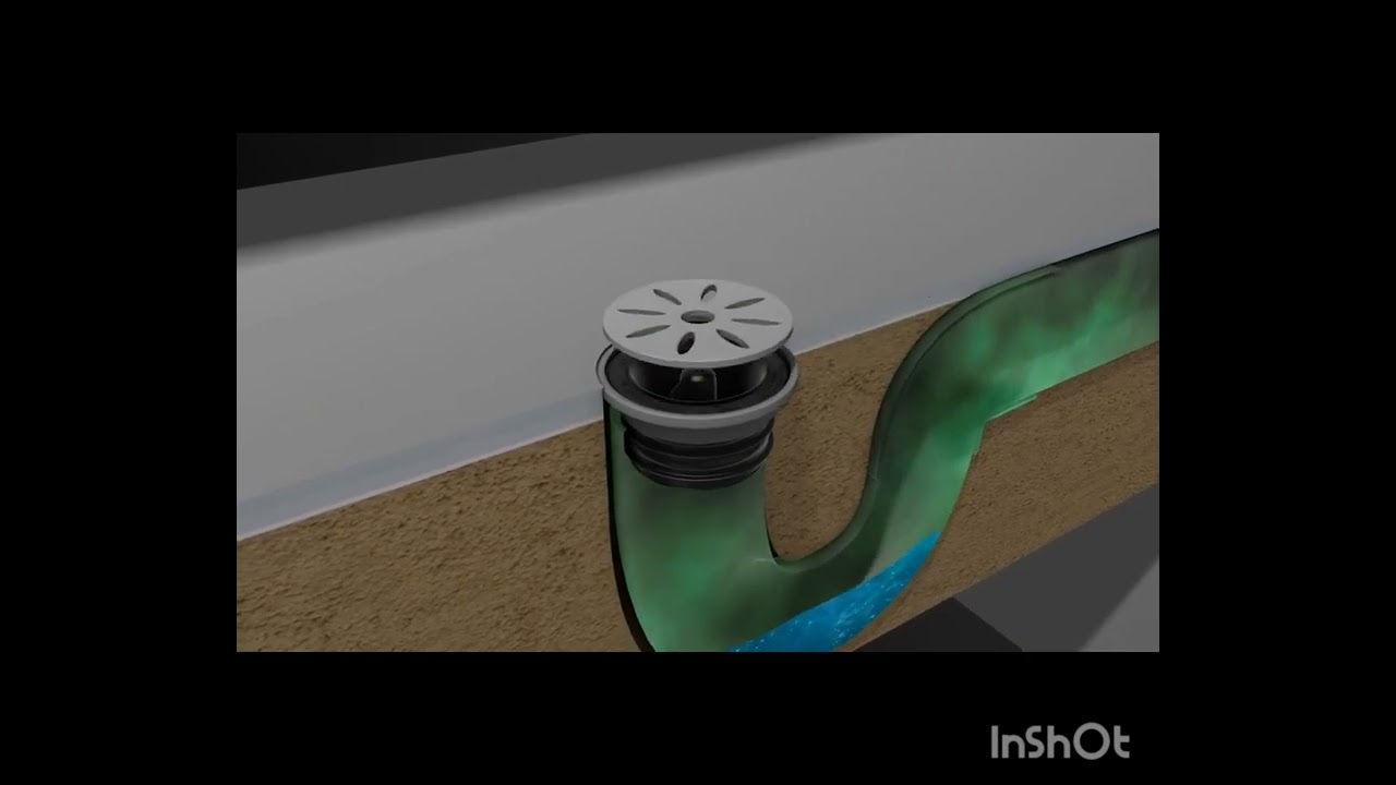Green Drain water less Trap Seal 