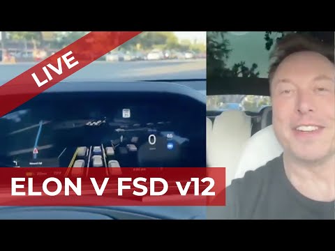 Elon Musk ukázal nejnovější FSD BETA v12