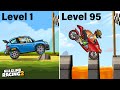 Hill climb racing 2  skill from lvl 1 to lvl 100 whats your level