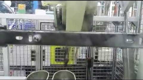 NO.28 automatic taking out and sorting  oblique arm robot