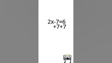 How to solve 2 step equations. #maths #mathematics #shorts