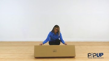 EZ Extend Circle Fabric Trade Show Display