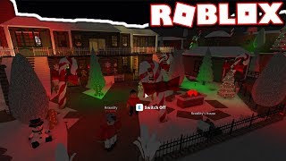 SANTA'S CHRISTMAS CABIN!!! | Subscriber Tours (Roblox Bloxburg)