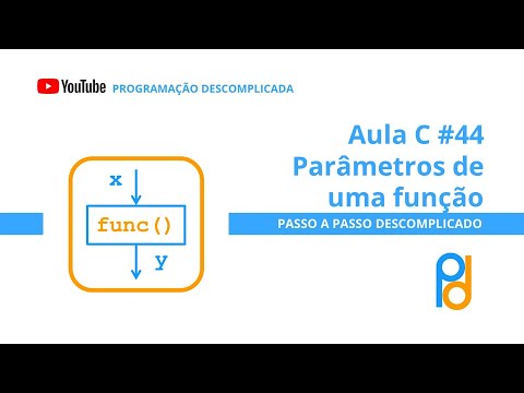 Linguagem C | Aula 44 - Parâmetros da função