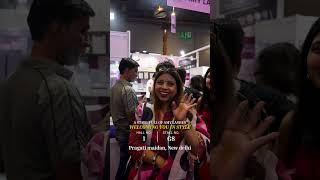 The energy, the excitement and the beauty lovers all at one place 💖✨ #shorts
