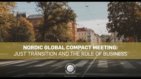 #NordicGlobalCompactMeeting: Highlights from the conference