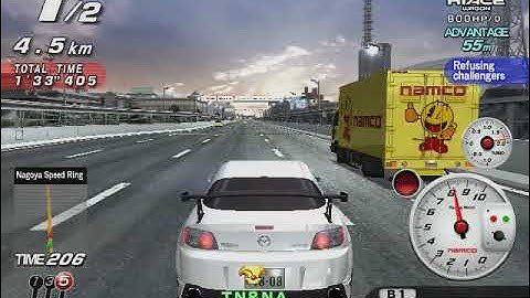 [WMMT3DX 湾岸マキシ3DX] - Nagoya Speed Ring Area Crown "10 years ghost" | TN&NA [Hi-Ace]