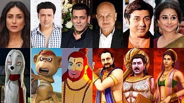 Indian Animation and their BOLLYWOOD voices