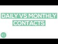 Daily vs Monthly Contact Lenses | Are Daily or Monthly Contacts Best For You? | IntroWellness