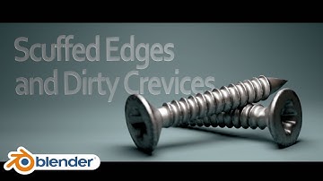 Procedural edge imperfections (blender tutorial)