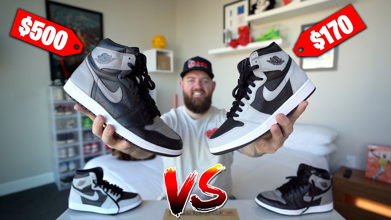 Jordan 1 Shadow 2.0 VS Jordan 1 Shadow OG! Full Review and Comparison