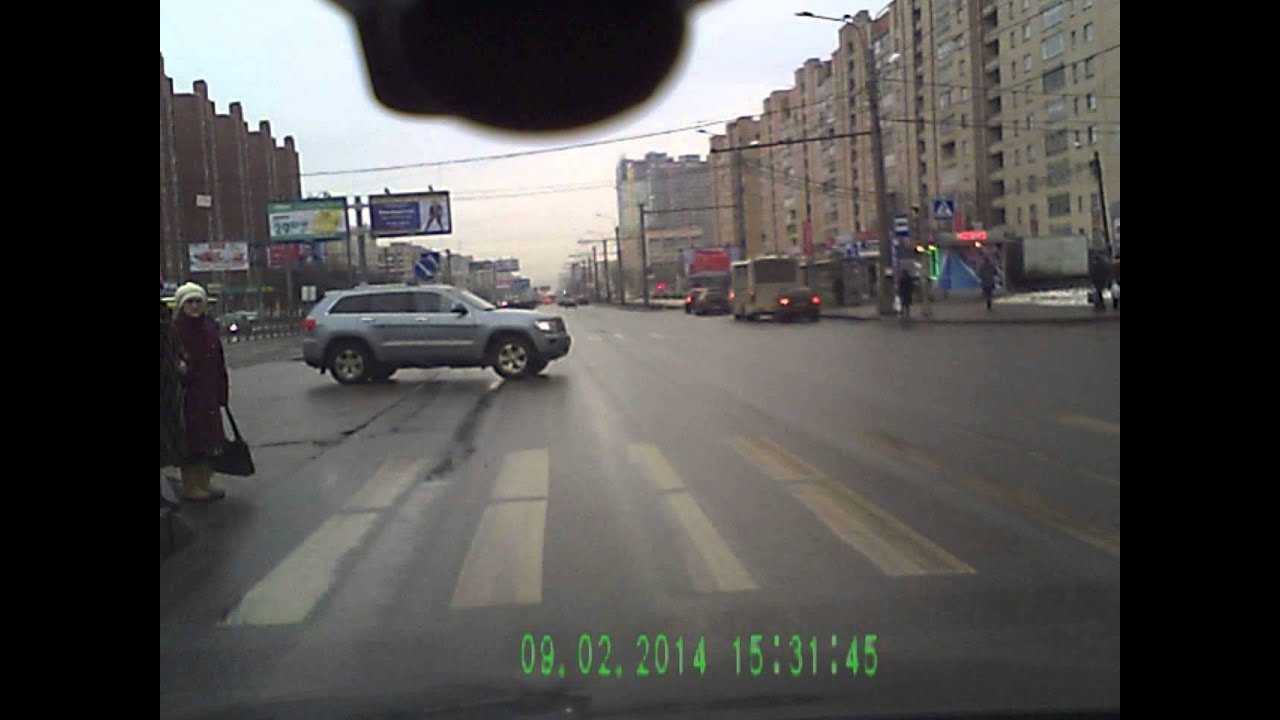 ДТП 09.02.2014. Киа Спортаж, Рио и Гранд витара - YouTube