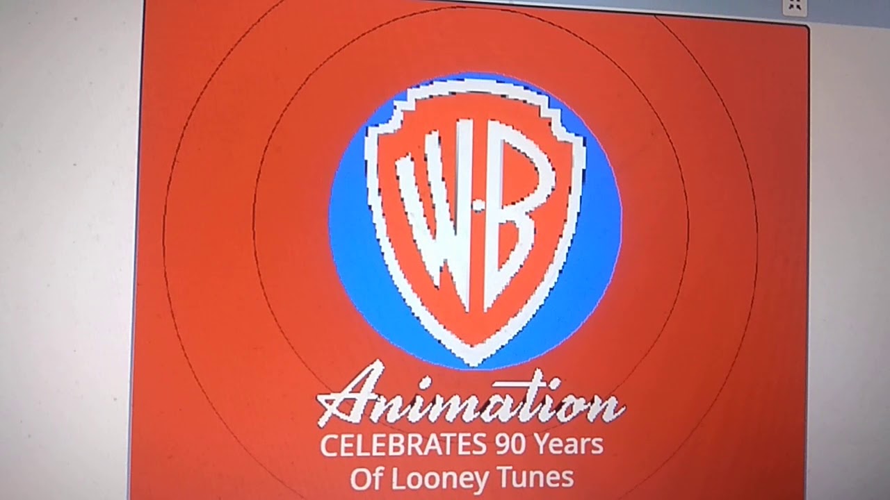 Warner Bros Animation Newer Logo With 90th Anniversary Byline - YouTube