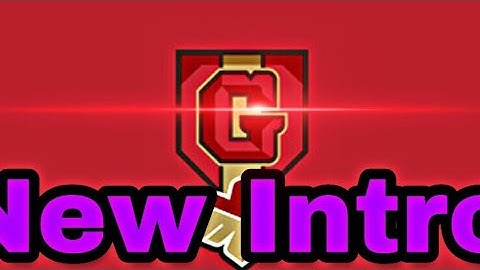 My New Intro Homemade (Check the Description Below)