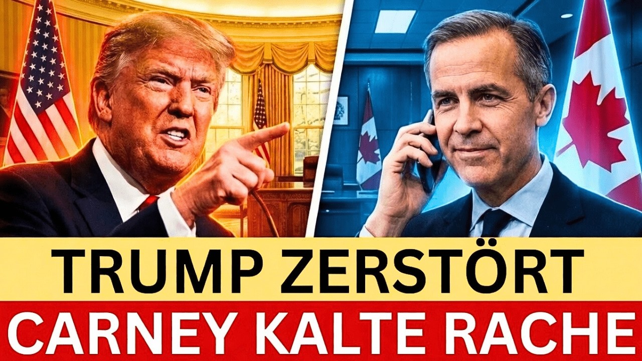 Trump spricht über Kanada – Carney reagierte innerhalb von 9 Minuten