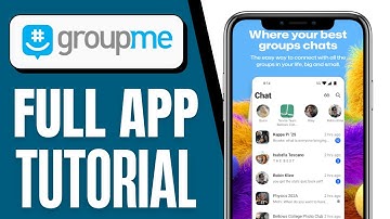 GroupMe App Tutorial - How to Use GroupMe