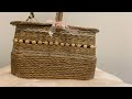 Magnifique panier réalisé à partir d’une boîte de légume 🫶☺️ #craft #diy #foryou #asmr #viral #fyp