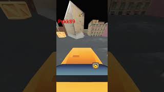 Extreme Multi-Stage Car Stunt Challenge Across Giant Floating Obstacles #challengeshorts