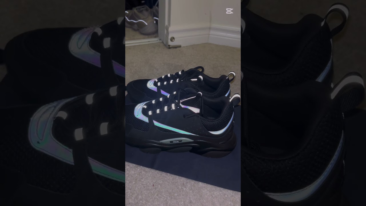 dior b22’s reflective rainbow 