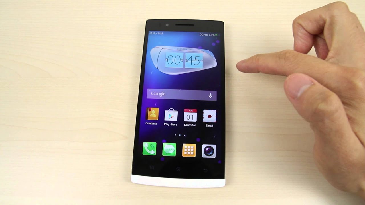 How to change the home screen and lock screen wallpaper on Oppo Find 5 -  YouTube