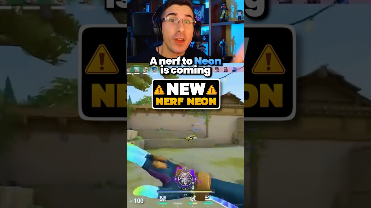 NUEVO NERF de NEON ⚠️ valorant noticias en español latam españa live streamer gameplay daily news