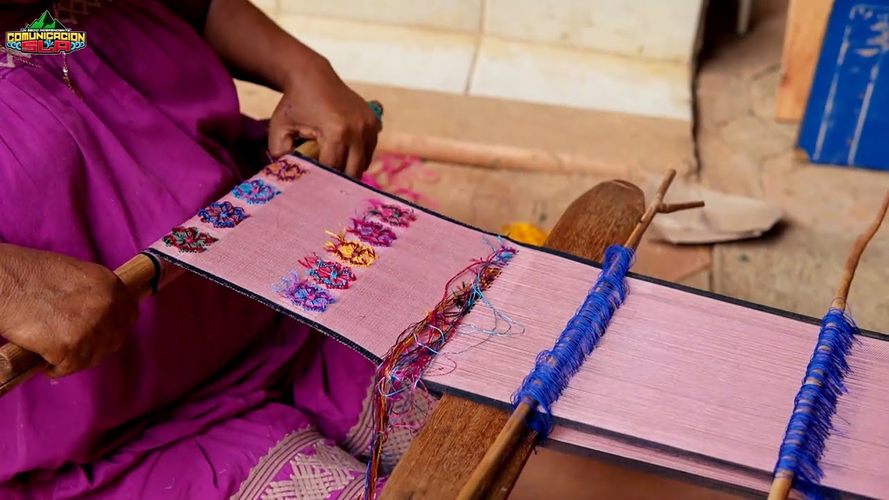 Telar de Cintura de la Cultura Amuzga