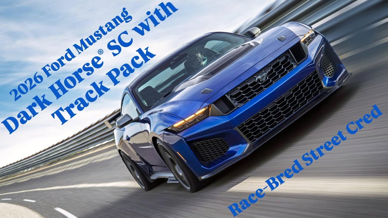 2026 Ford Mustang Dark Horse® SC with Track Pack | B-Roll Exterior and Interior details | WOC 