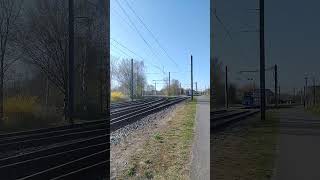 Duewag 6Ngtwe Rsag Nr.675 Linie E Durchfährt Das Dierkower Kreuz 1717 12.04.25