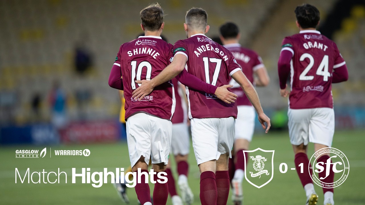 WarriorsTV || Highlights || Livingston 0-1 Stenhousemuir || William Hill Championship