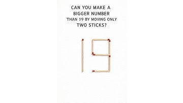 Epic matchsticks Brain Teaser - can you solve this impossible puzzle live?