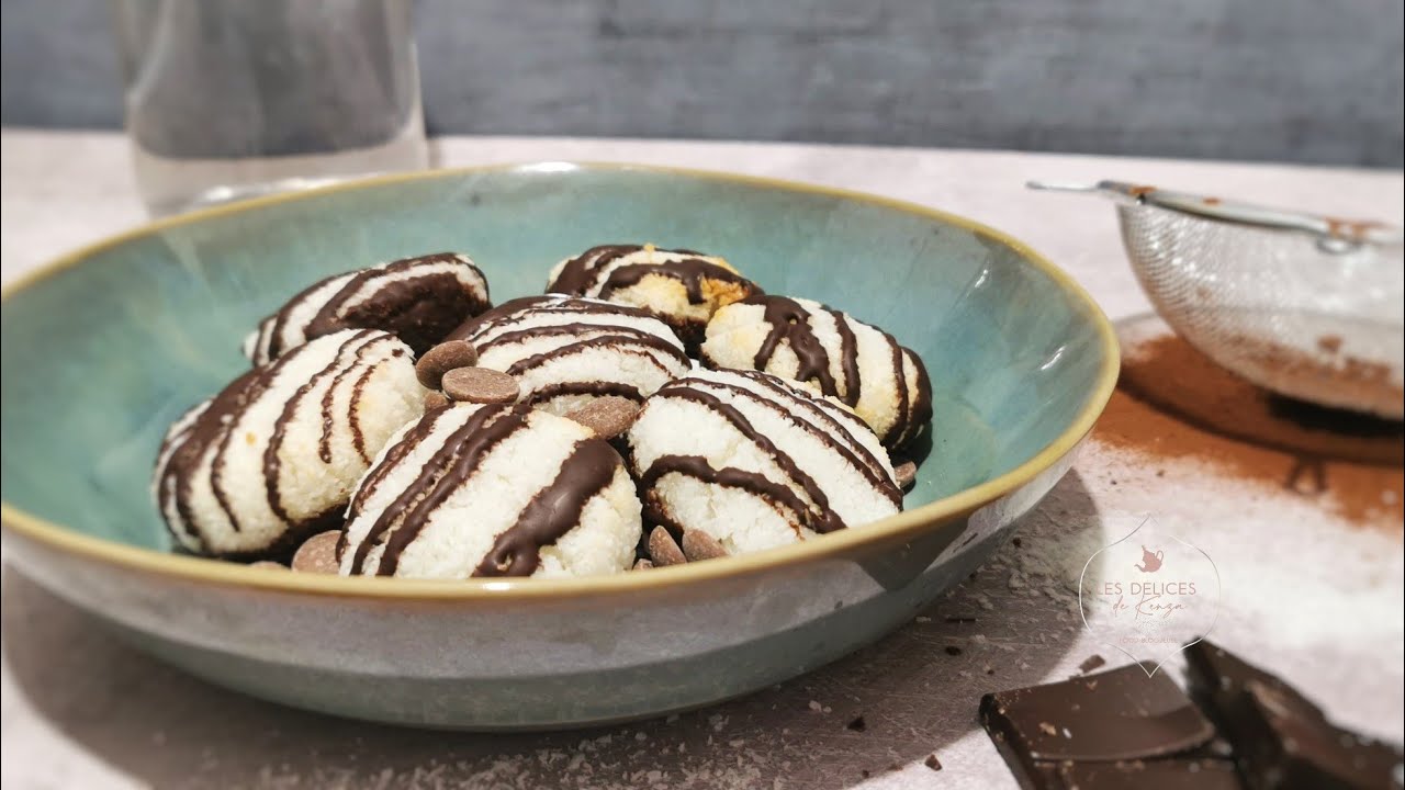 Rocher à la noix de coco / Coconut macaroons