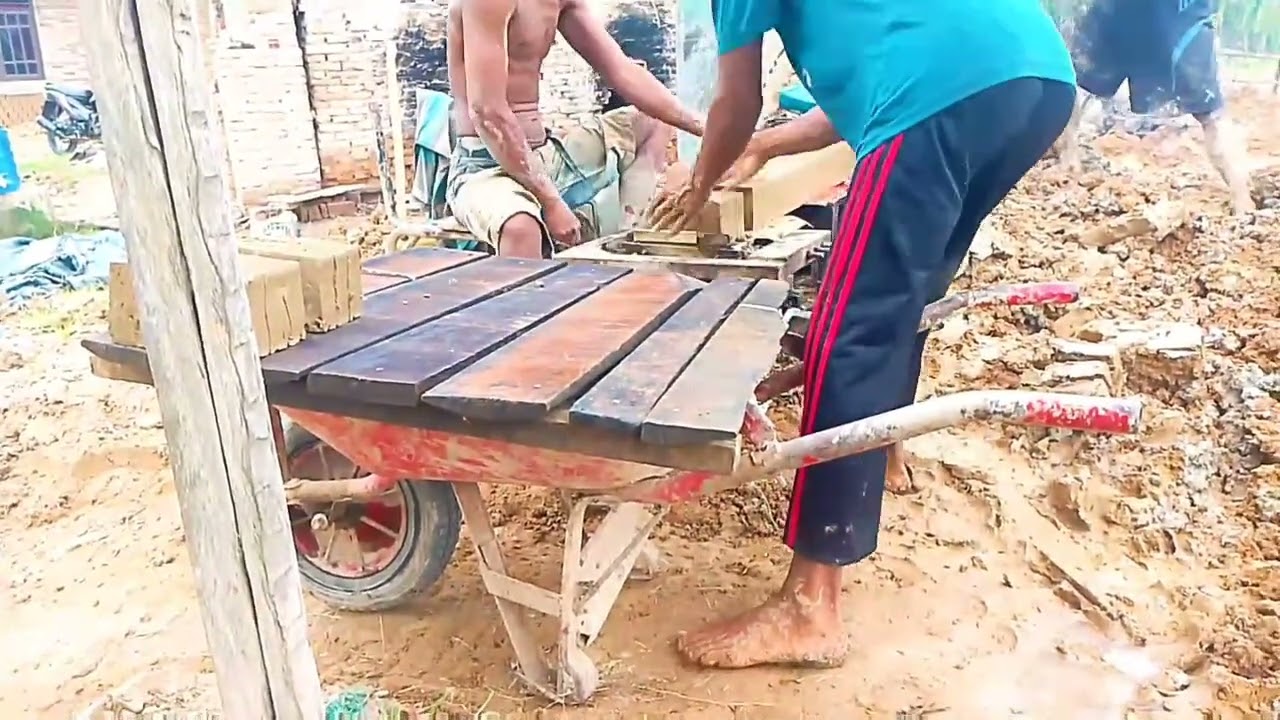 Cara pembuatan batu bata dari tanah liat
