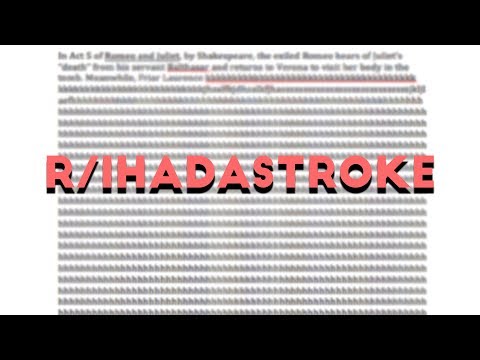 r/ihadastroke