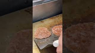 McDonald’s | how the burger meat is grilled. Behind the scenes #2 #shorts #asmr #mcdonalds #food