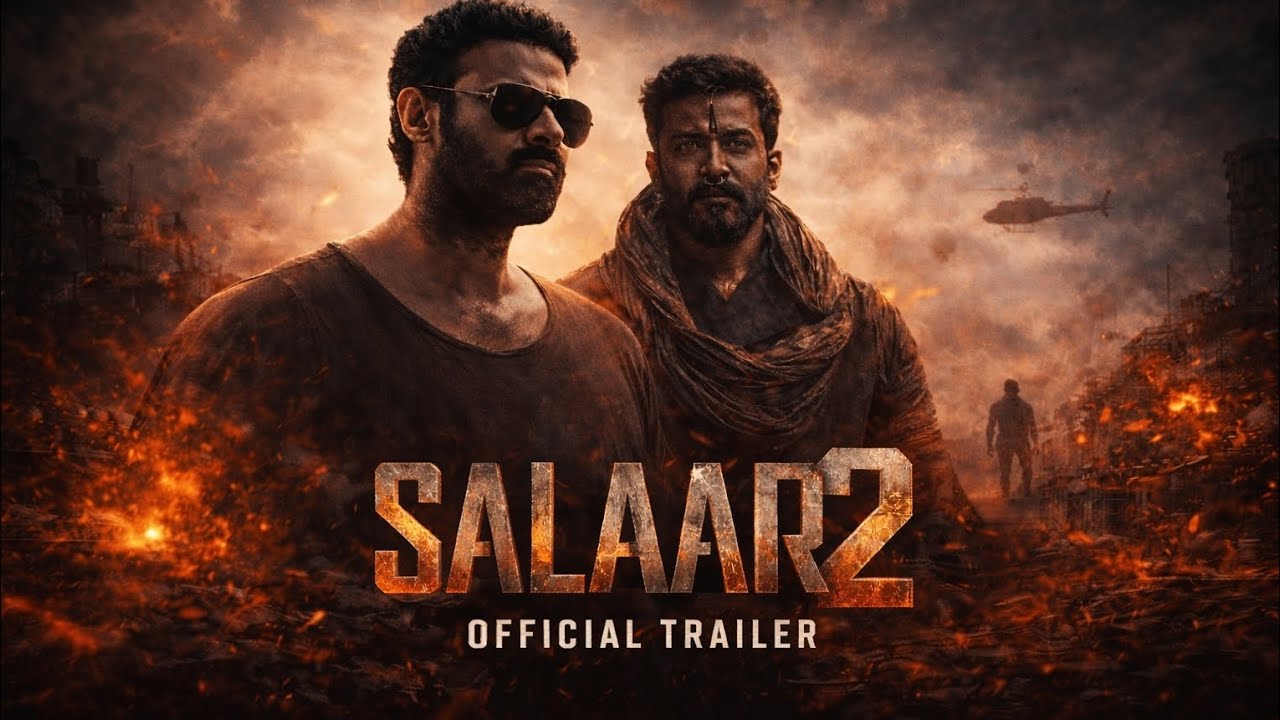 SALAAR PART 2 🔥 Official Trailer | Prabhas Returns | Action Epic 