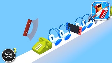 Cut Master 3D - Gameplay Walkthrough Part 3 - Survival Game Levels ToPlay (iOS, Android)