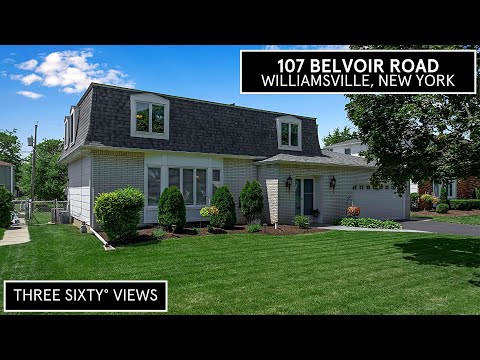 107 Belvoir Rd, Williamsville, NY home video tour