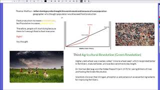 AP Human Geography Agriculture Review